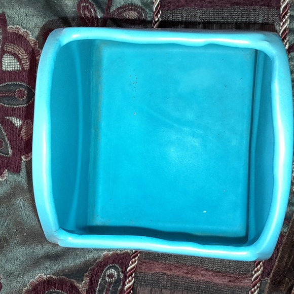 🌺TURQUOISE COLORED Vase - Picture 5 of 8